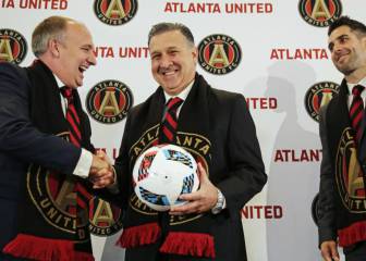 Emotivo adiós del Tata Martino en festejo de Atlanta United