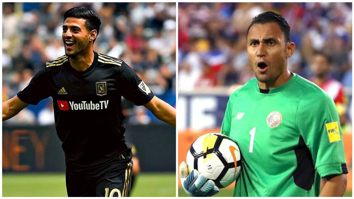 Carlos Vela y Keylor Navas