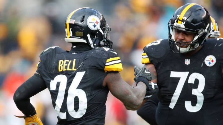 Le'Veon Bell en partido de los Steelers