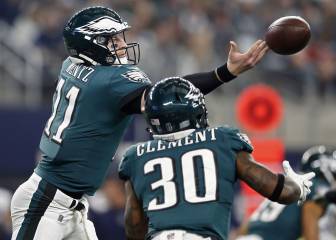 La participación de Carson Wentz con los Eagles peligra