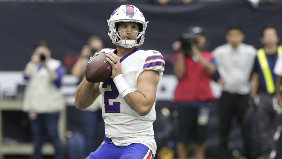 Nathan Peterman como quarterback de los Bills