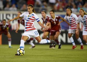 Rating de la selección femenil de USA desciende 20 %