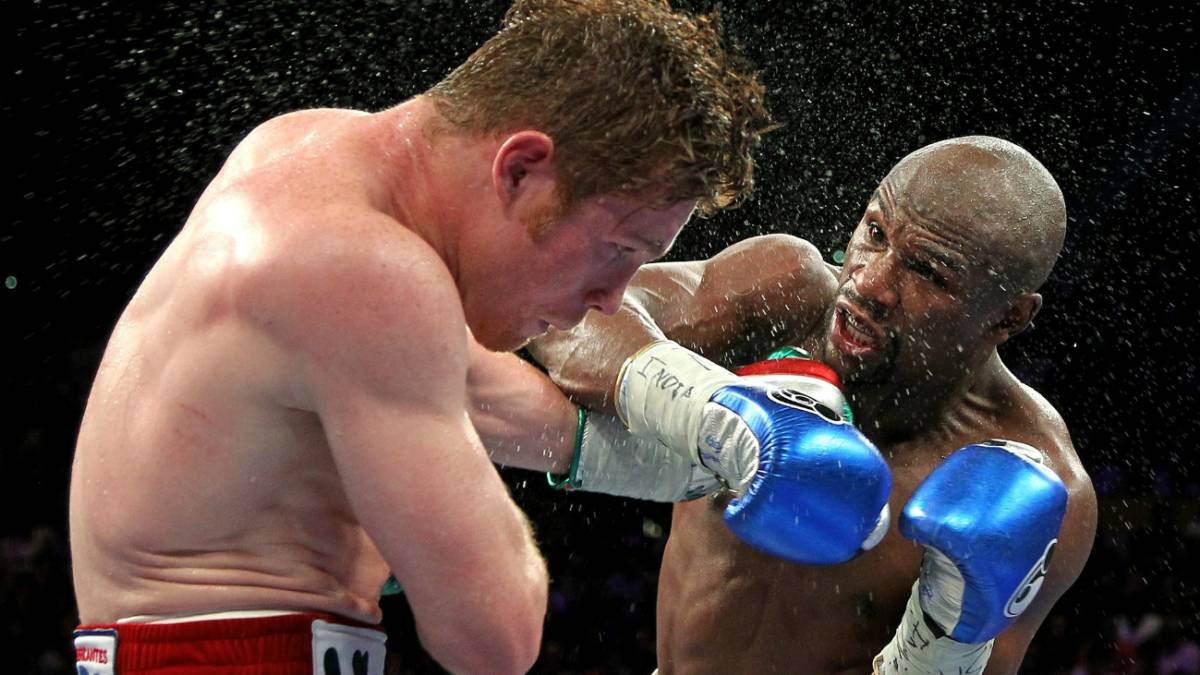 El pugilista estadounidense le dedicó una foto al peleador mexicano, acompañada de un mensaje a manera de burla, recordando la pelea que sostuvieron