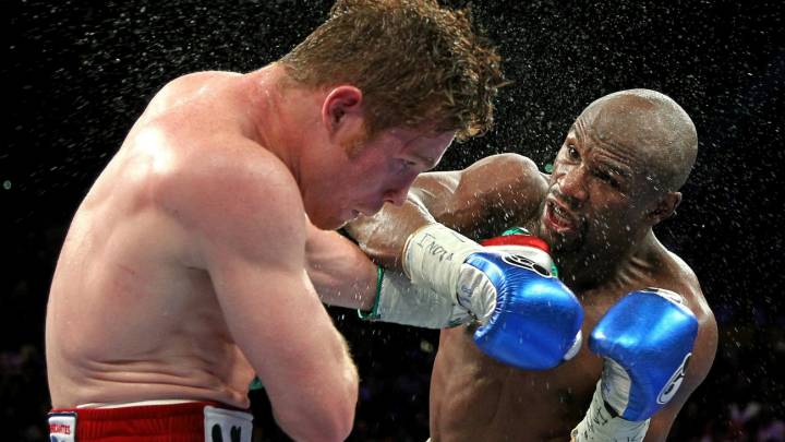 El pugilista estadounidense le dedicó una foto al peleador mexicano, acompañada de un mensaje a manera de burla, recordando la pelea que sostuvieron