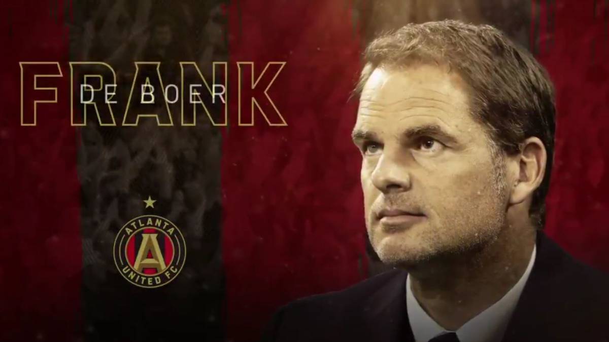 El presidente de Atlanta United, Darren Eales, hizo oficial la llegada de Frank de Boer al banquillo del campeón de la MLS Cup 2018.