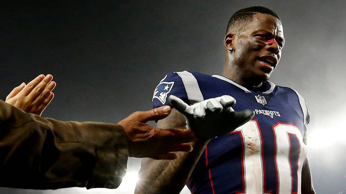 Josh Gordon con los Patriots