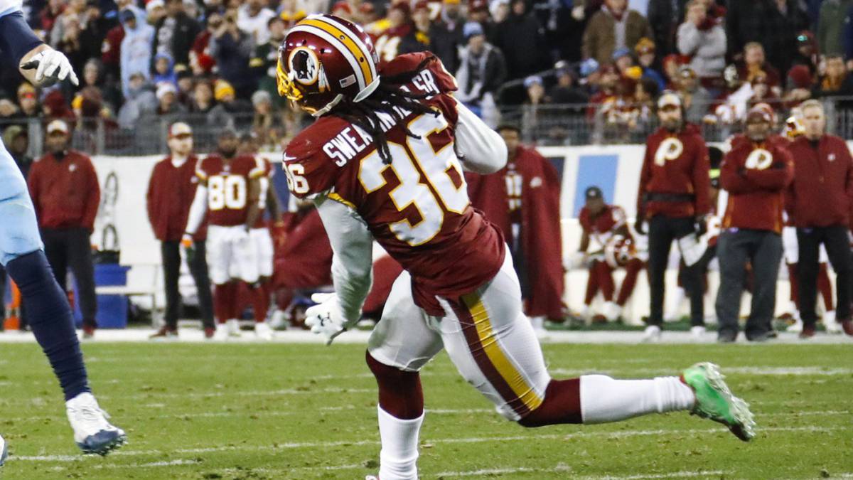 D.J. Swearinger y Blaine Gabbert