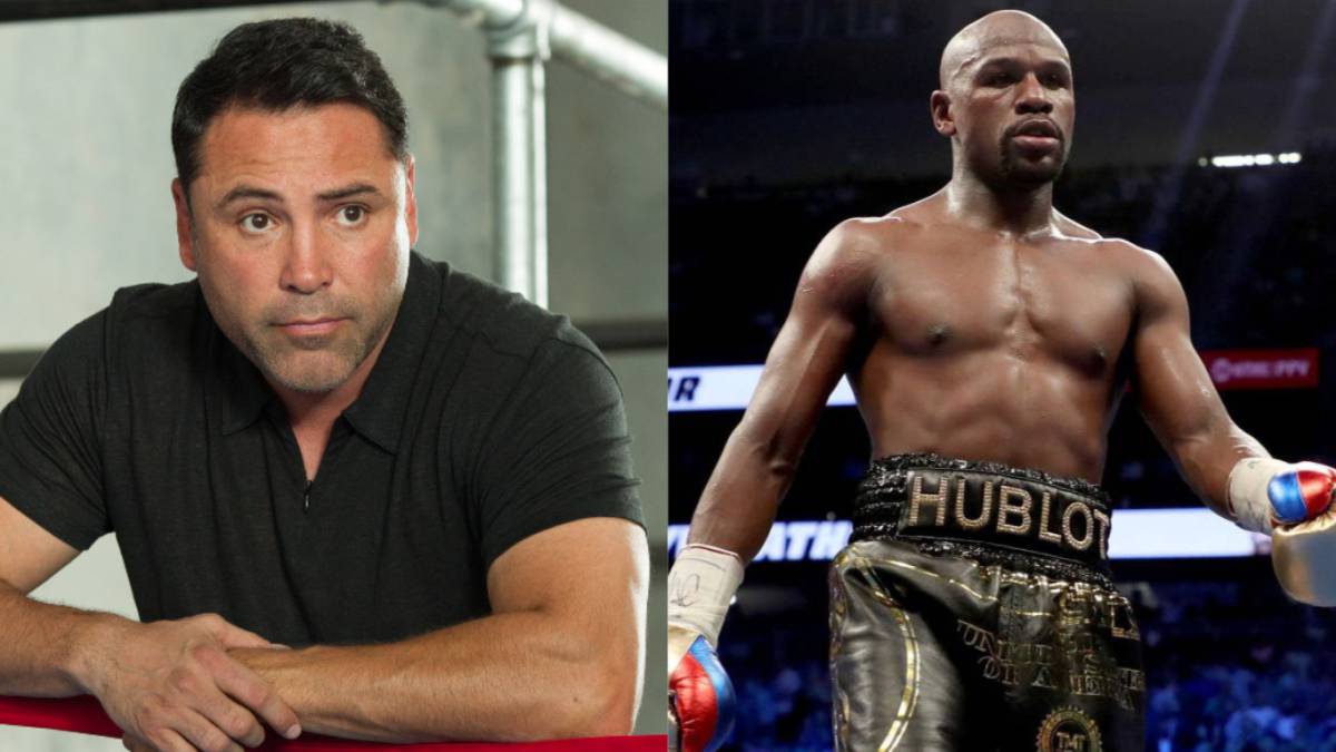 Mayweather y De la Hoya no dan tregua ni en Navidad