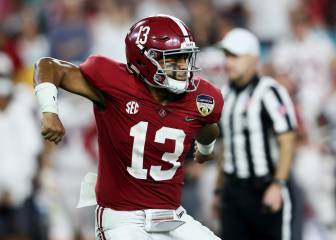 Tagovailoa le pegó a Murray; Alabama va por bicampeonato