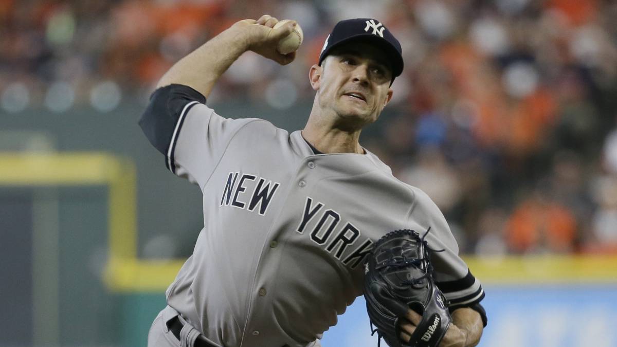 David Robertson con los Yankees