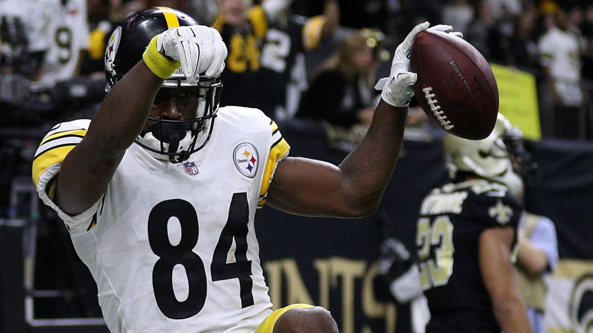 Antonio Brown da unfollow a la cuenta de los Steelers