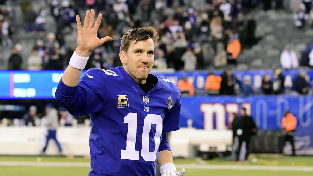 Eli Manning daría indicios de su posible retiro para el 2019