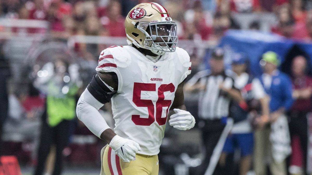 Reuben Foster con los 49ers
