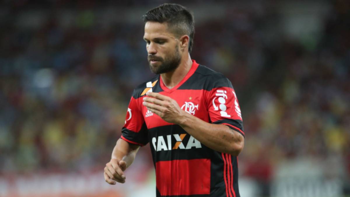 Diego Ribas with Flamengo Brasileiro