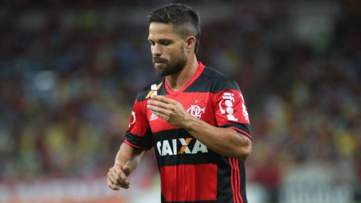 Diego Ribas with Flamengo Brasileiro