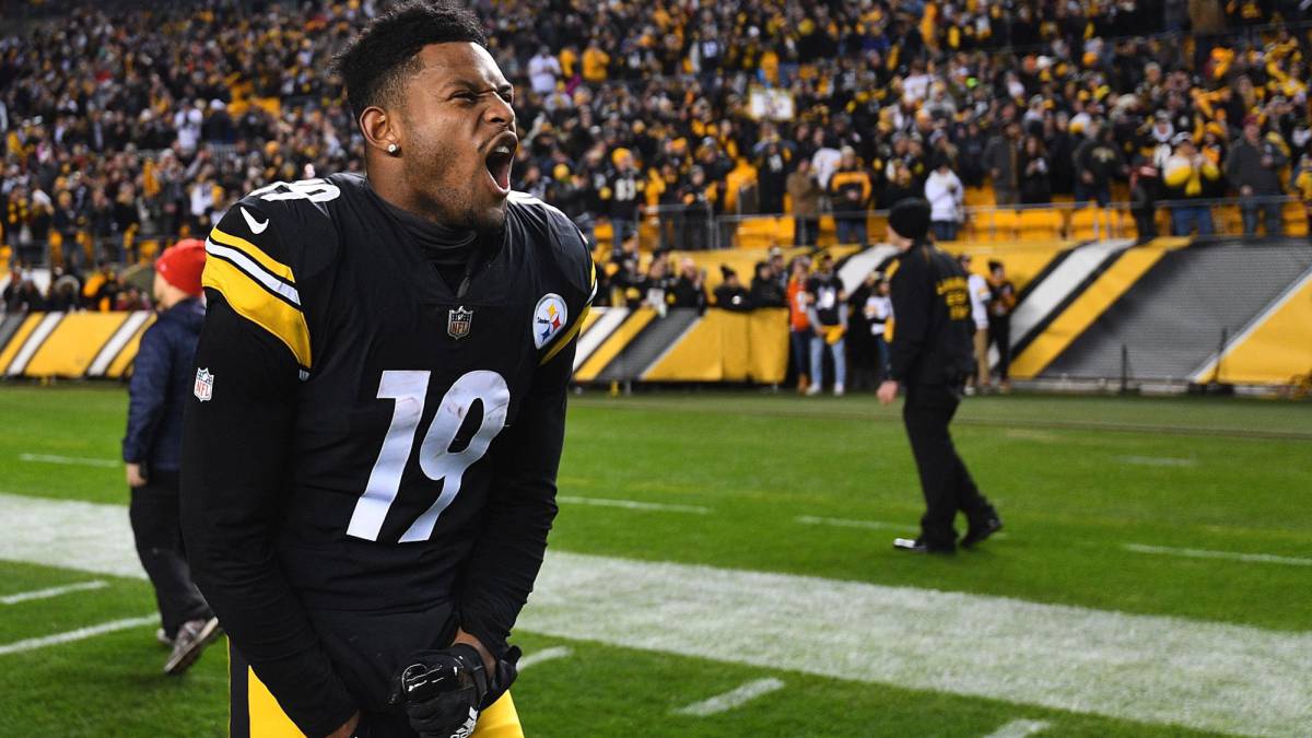 JuJu Smith-Schuster reemplazará a Antonio Brown en el Pro Bowl