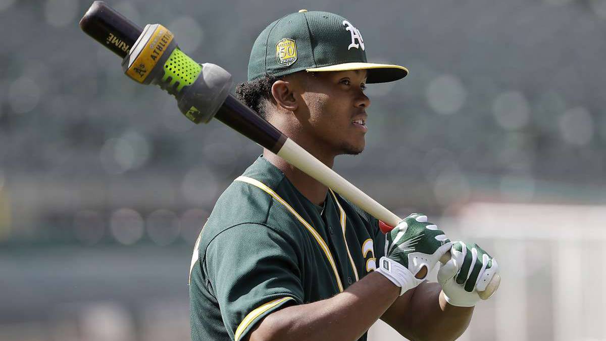 Kyler Murray con los Athletics