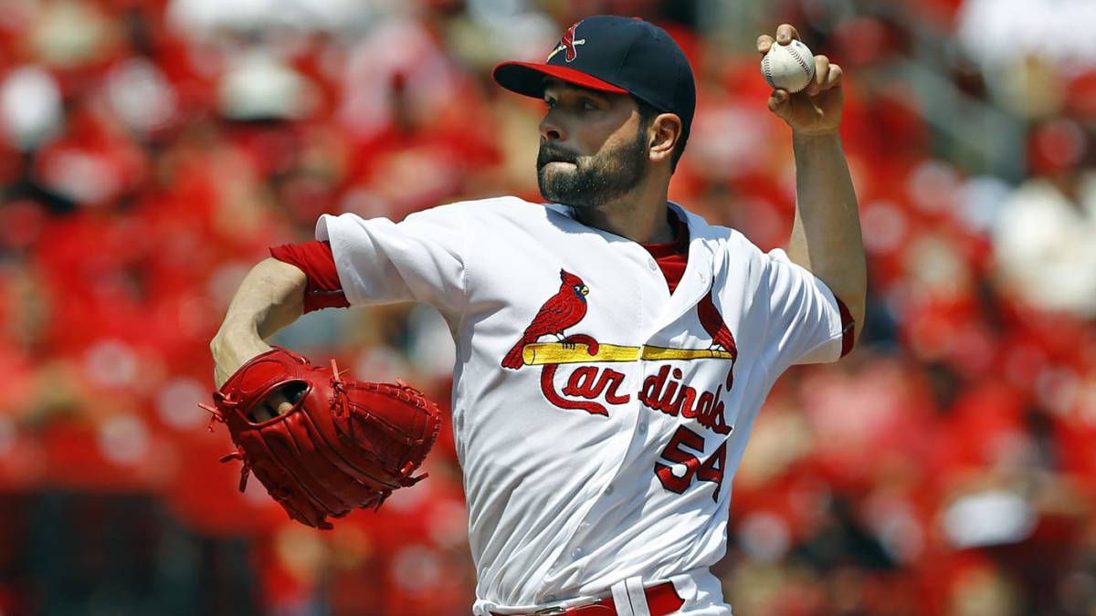 Jaime García en partido de los Cardinals