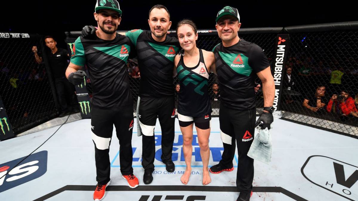 Alexa Grasso antes de pelea de la IUFC