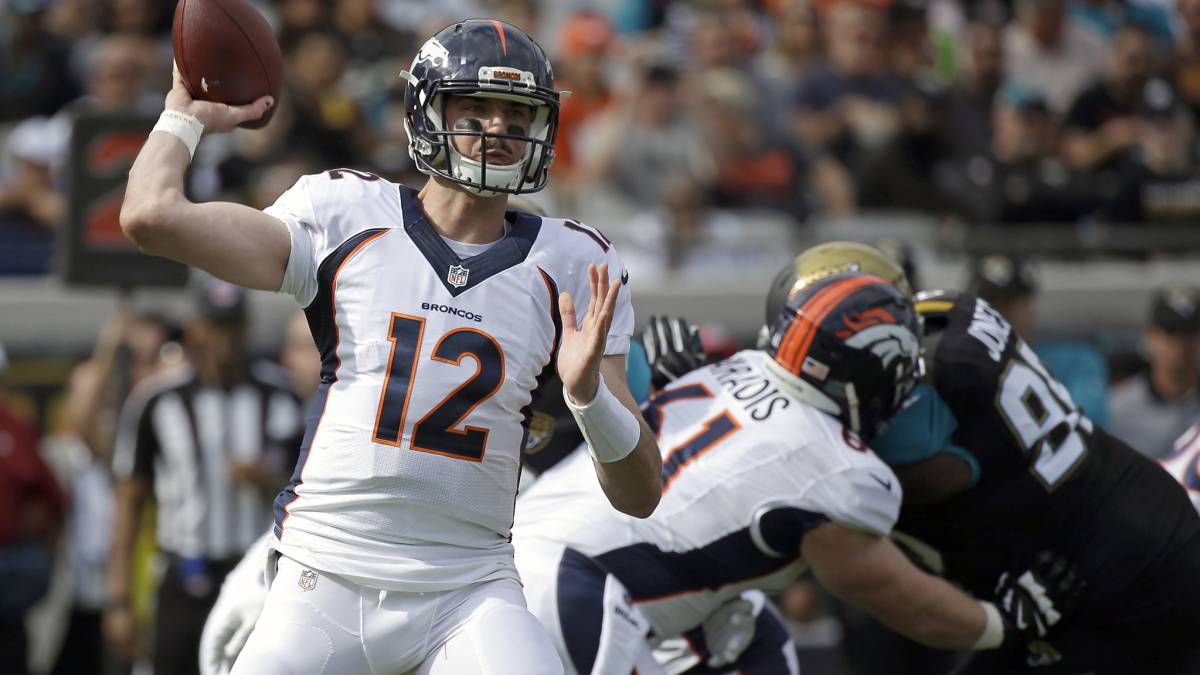 Paxton Lynch en partido de los Broncos