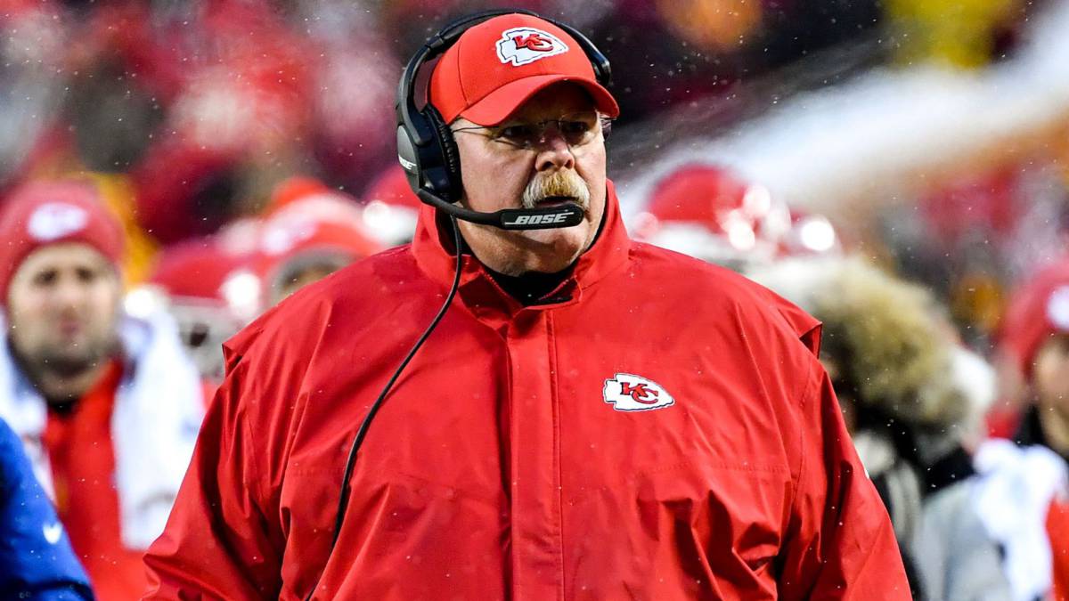 Andy Reid, el coach de Kansas City, con el respeto de toda la liga