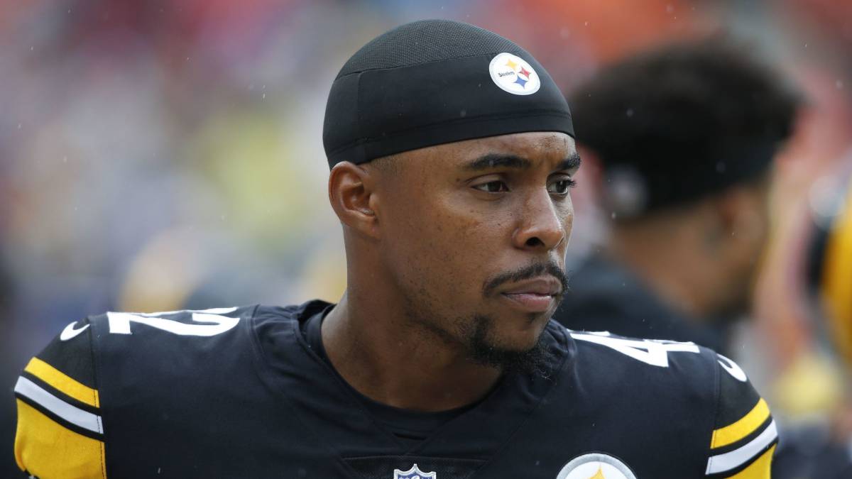Morgan Burnett en partido de Steelers