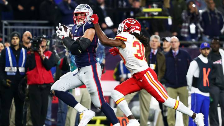 Partido entre Patriots y Chiefs