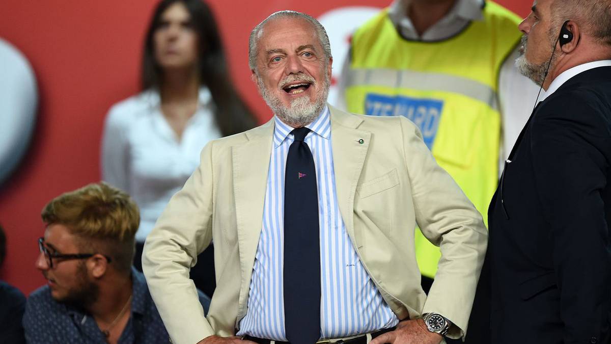 Aurelio De Laurentis presidente del SSC Napoli