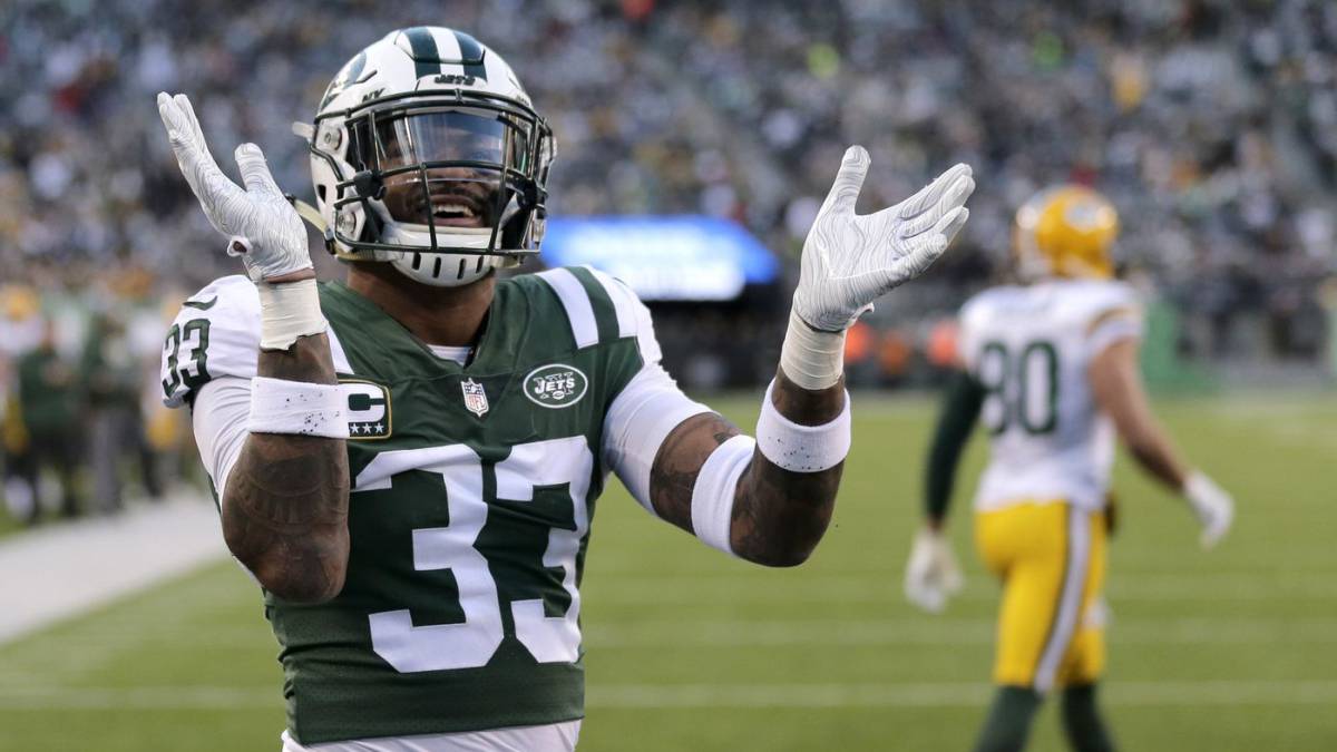Jamal Adams en partido de los Jets