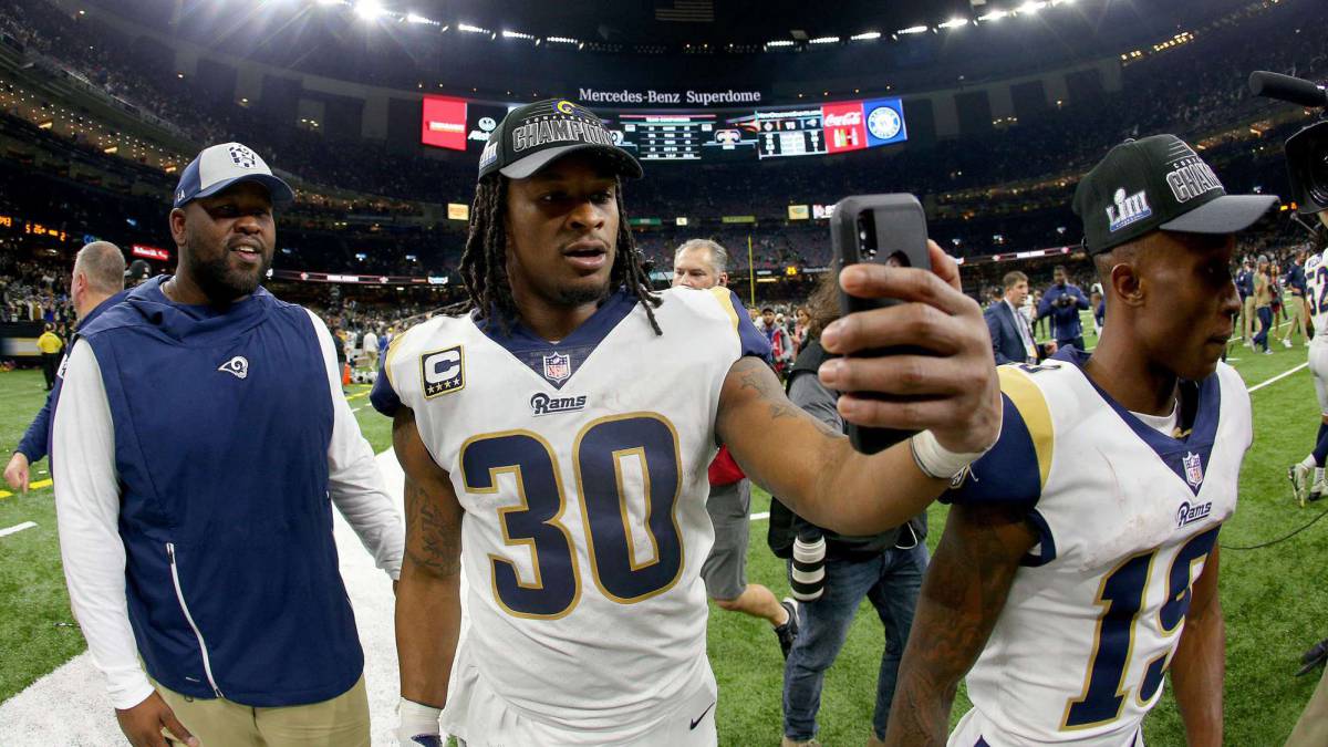 Todd Gurley en New Orleans