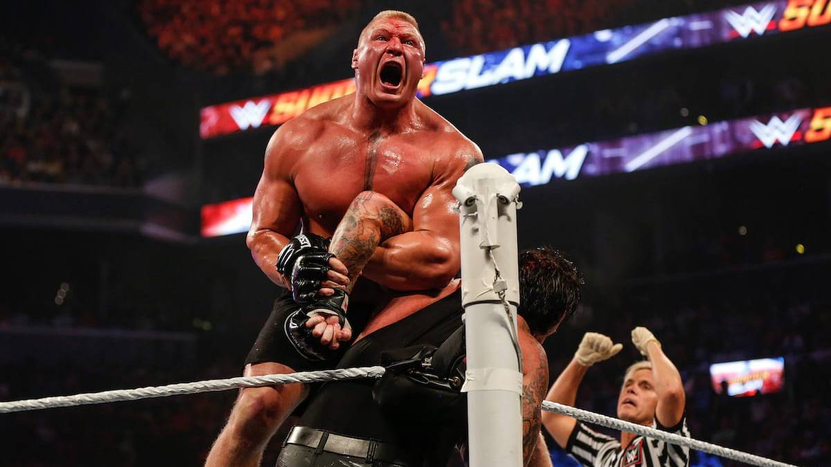 Brock Lesnar en la WWE