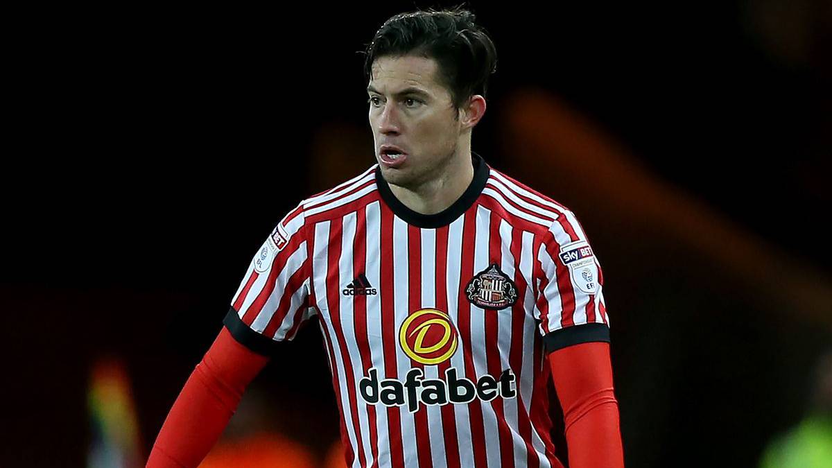 Oviedo en un partido con Sunderland