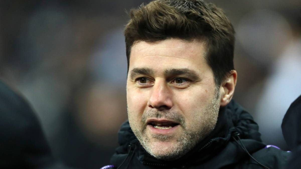 Mauricio Pochettino, Manager of Tottenham Hotspur looks on prior to the Premier League match between Tottenham Hotspur and Watford FC at Wembley Stadium