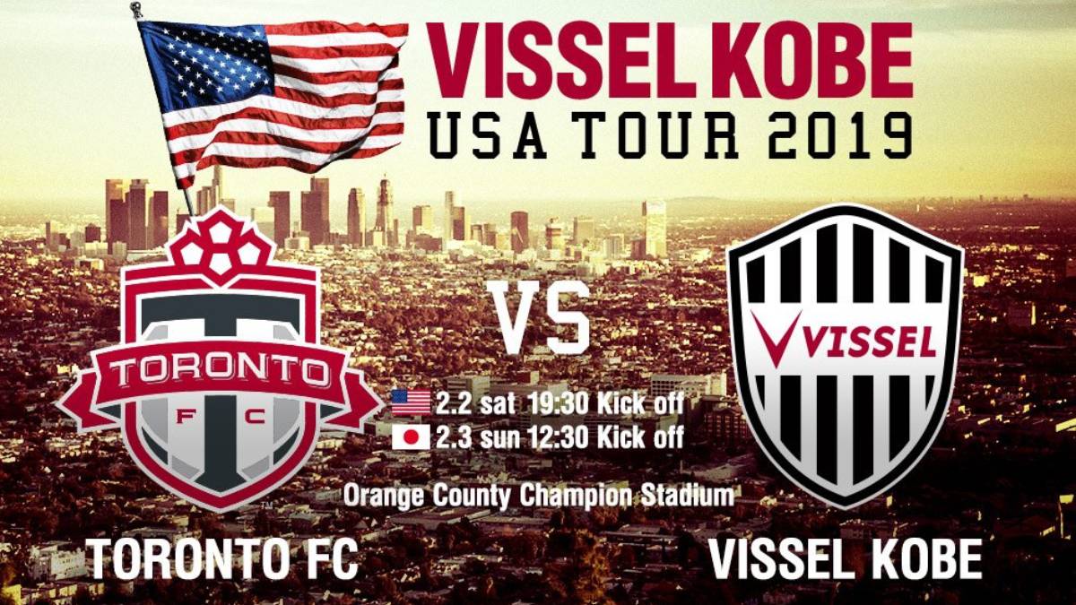 Agenda del partido entre Toronto FC y Vissel Kobe