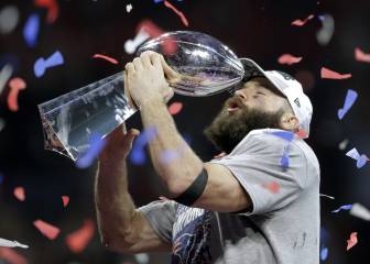 Julian Edelman, séptimo receptor que es nombrado MVP