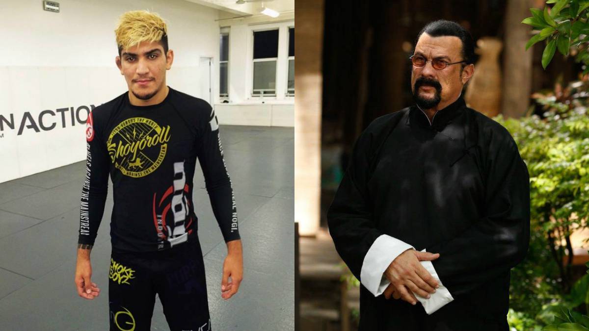 Dillon Denis McGregor coach and Hollywood actor Steven Seagal