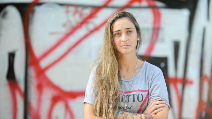 Macarena Sánchez jugadora argentina que está demandando a la AFA