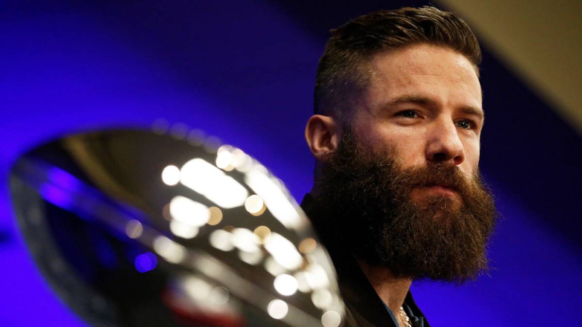 Edelman sacudió a los esteroides y fue MVP del Super Bowl LIII