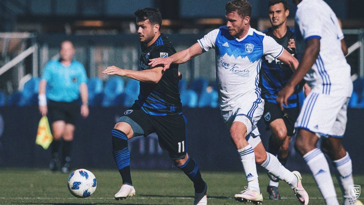 Partido amistoso entre San Jose Earthquakes vs Reno 1868 FC
