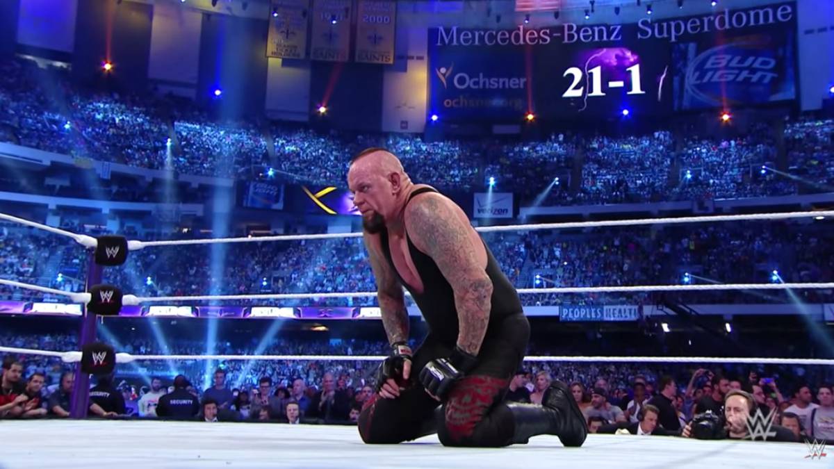 Recordamos la ocasión en la que el legendario peleador estadounidense fue derrocado. El imperio que tenía en Wrestlemania fue frenado hace cuatro años…