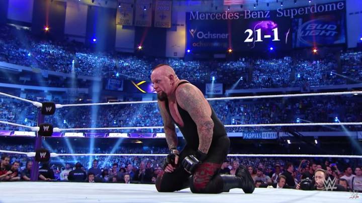 Recordamos la ocasión en la que el legendario peleador estadounidense fue derrocado. El imperio que tenía en Wrestlemania fue frenado hace cuatro años…
