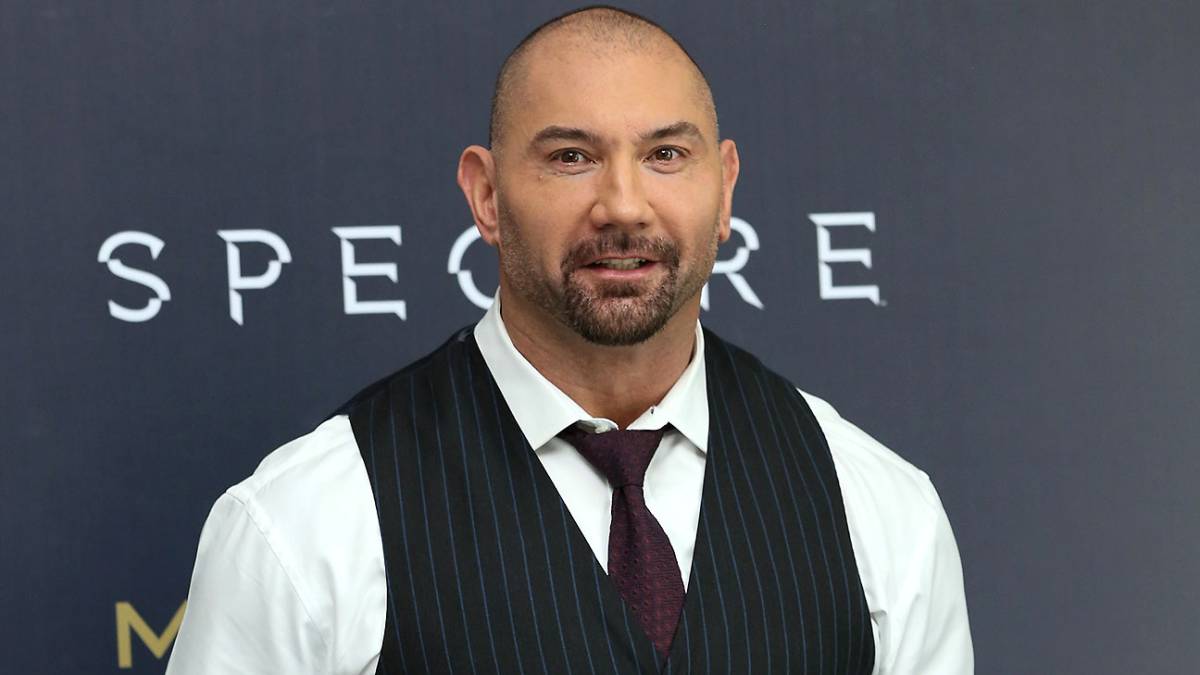 Dave Bautista en premier de película