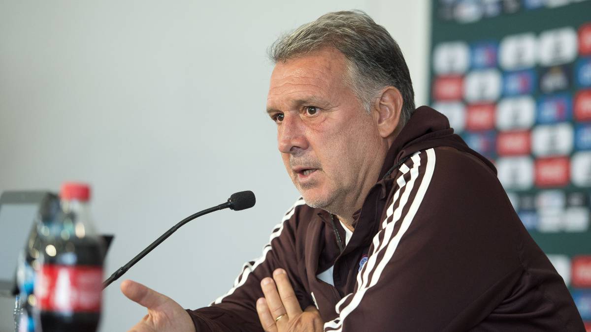 Gerardo Martino en conferencia de prensa