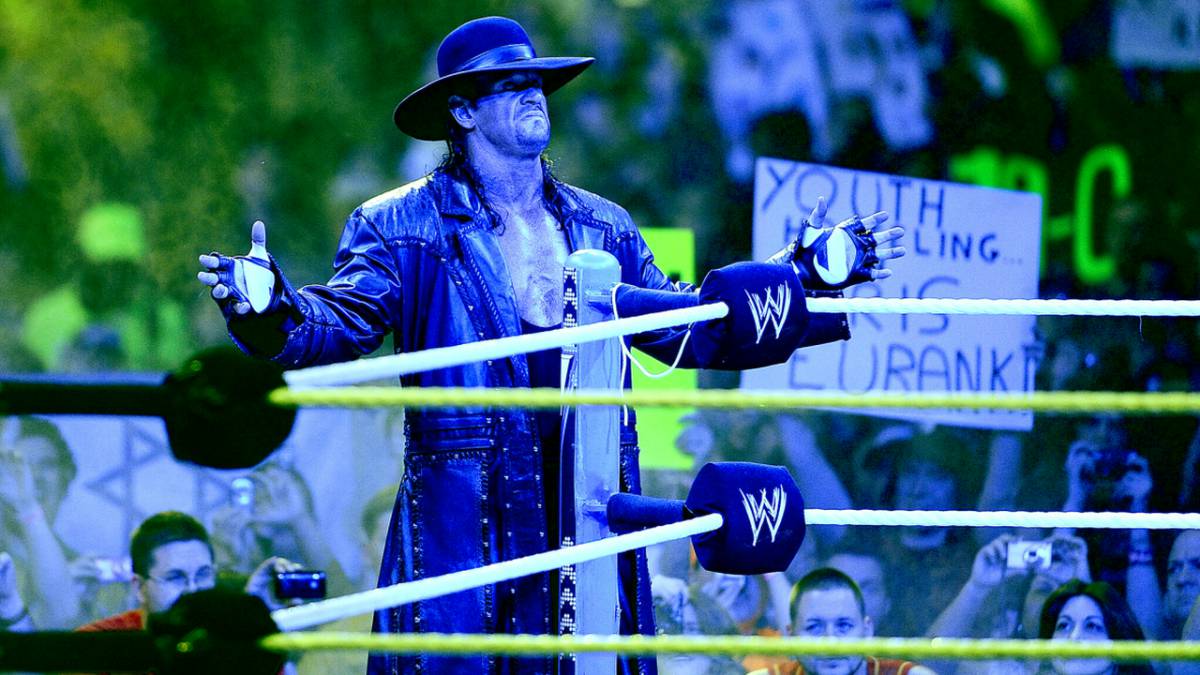 Undertaker en pelea de la WWE
