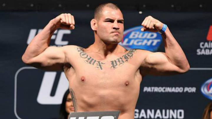 Caín Velásquez before his UFC fight