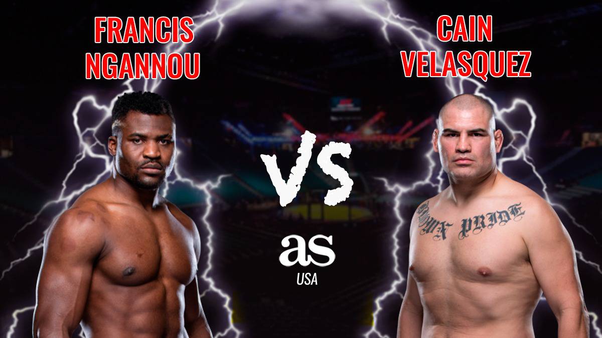 Francis Ngannou vs Caín Velásquez en vivo online: UFC
