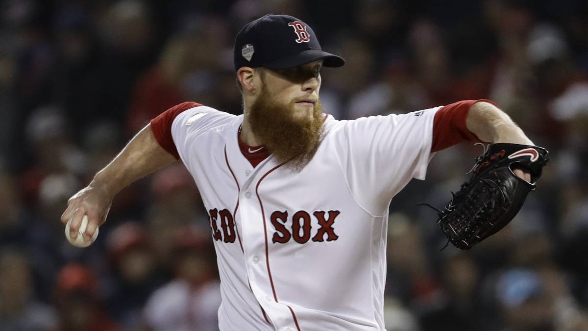 Craig Kimbrel con los Red Sox