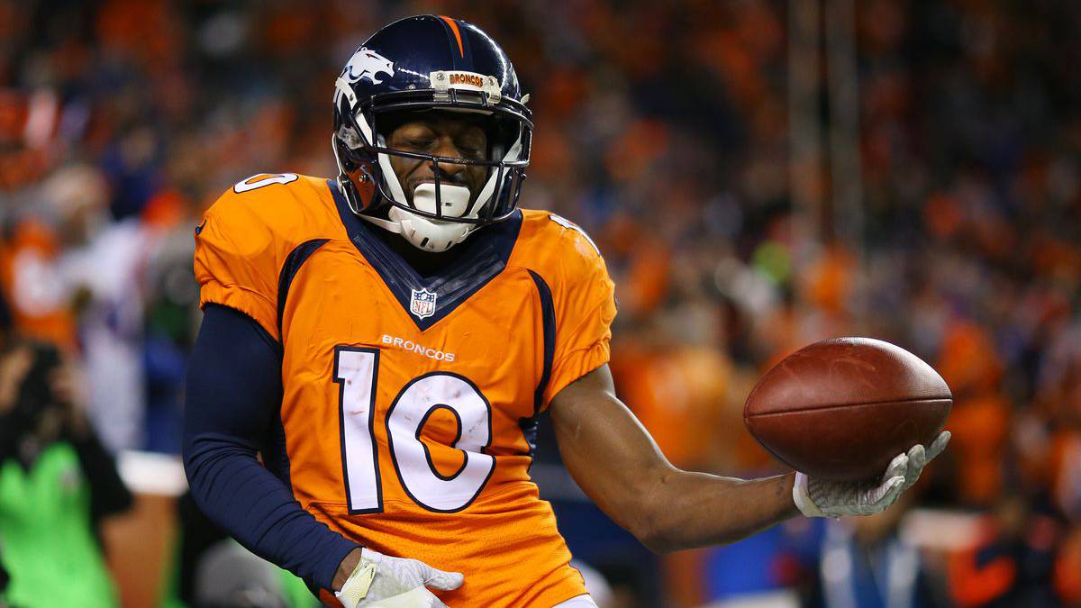 Emmanuel Sanders con los Broncos
