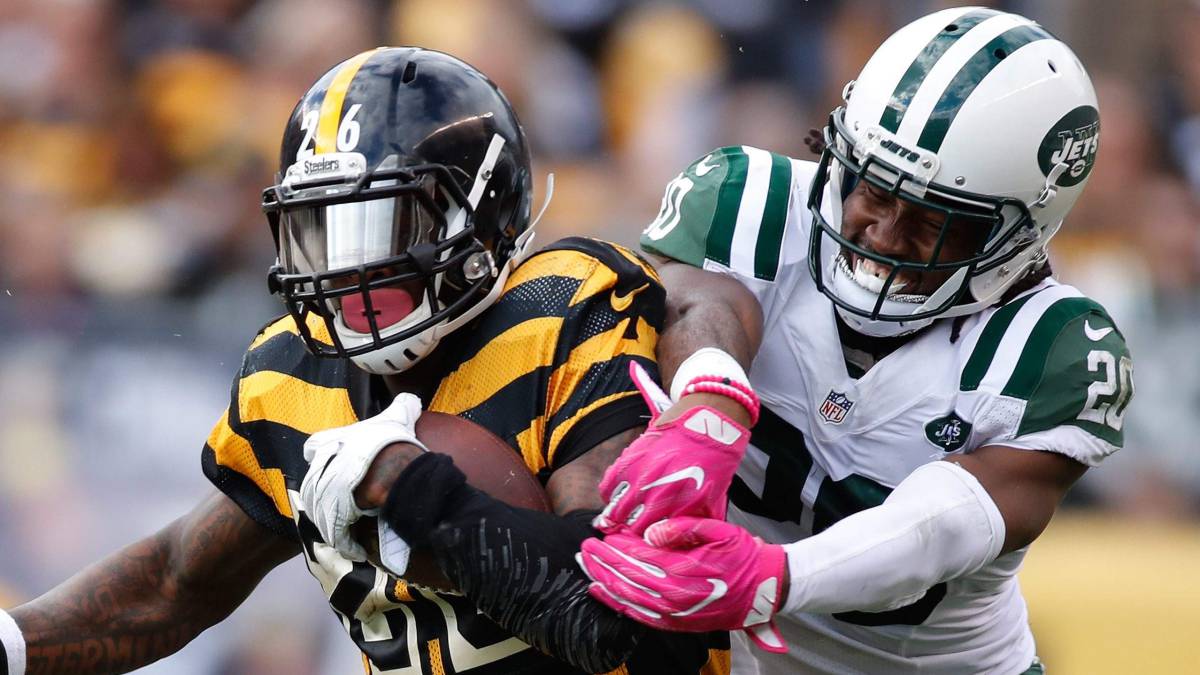 Le'Veon en partido contra los Jets