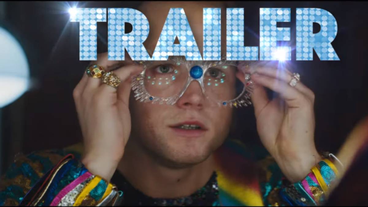 El trailer de Rocketman con Taron Egerton como Elton John